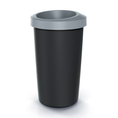 Koš odpadkový COMPACTA R DROP světle šedý 25l