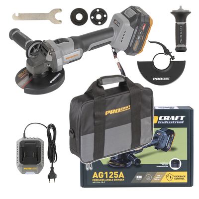 Úhlová bruska AKU PROCRAFT Industrial AG125A-1B-F