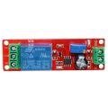Časové relé s modulem 1-10s, modul s NE555, 12V napájení