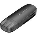 VENTION 2-v-1 USB 2.0 A Card Reader (SD+TF)