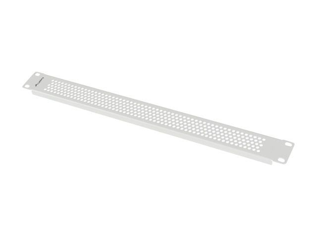 19" Zaslepovací panel 1U mesh grey lanberg