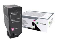 Purpurová - originální - kazeta s barvivem LCCP - pro Lexmark CS720de, CS720dte