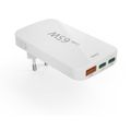 HAMA GaN, Rychlonabíječka, 2x USB-C PD/QC 65W