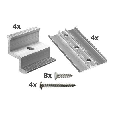Držák k solárním vanám pro panely š. 1038 mm, tloušťka 30 mm