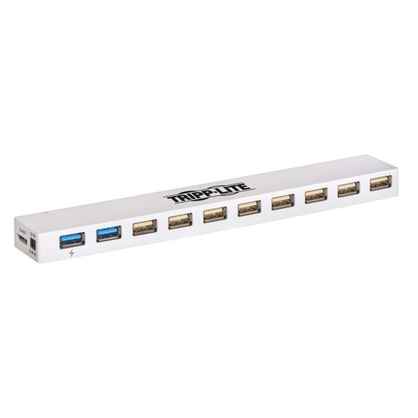 Rozbočovač USB 3.0 / USB 2.0, nabíjení USB, 2x USB 3.0 + 8x USB 2.0