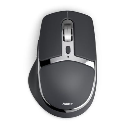 HAMA WM-800, Bezdrátová myš, BT/RF, šedá