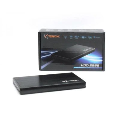 SBOX 2,5" HDD Case HDC-2562 / USB-3.0 Black