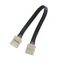 Spojka nepájivá pro RGB LED pásek 5050 30,60LED/m 10mm s vodičem