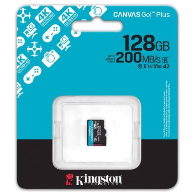 KINGSTON Micro SDXC CANVAS GO! Plus Gen4 128GB