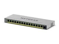 Netgear 16PT gb plus swch w/poe+gs116epp