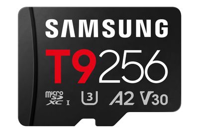 Samsung T9/Micro SDXC/256GB/UHS-I U3 / Class 10/+ Adaptér/Černá