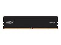DDR5 - modul - 24 GB - DIMM 288-pin - 5600 MHz / PC5-44800 - CL46 - 1.1 V - bez vyrovnávací paměti - on-die ECC - černá
