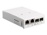 Konvertor médií s optickými vlákny - 100Mb LAN - 10Base-T, 100Base-TX - 2 porty - 2 x RJ-45 / 2 x SFP (mini-GBIC) - pro AXIS P1385-E, P1455-LE, P1455-LE-3, P3818-PVE, Q1942-E, Q6100-E 50