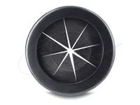Rubber Cable Bushing round ? 80 mm black