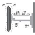 SBOX Revolving wall mount LCD-441