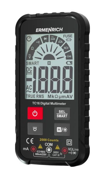 Digitální multimetr Ermenrich Zing TC16
