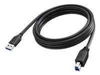 Vision - Kabel USB - USB typ A (M) do USB Type B (M) - USB 3.0 - 3 m - cerná