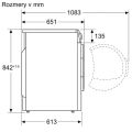 BOSCH Sušička prádla WTH85207BY