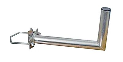 Anténní držák 35 na stožár s úhlem průměr 42mm pozink.