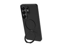 Zadní kryt pro mobilní telefon - magnet kickstand - kompatibilita s MagSafe - ICON - půlnoční - pro Samsung Galaxy S26 Ultra