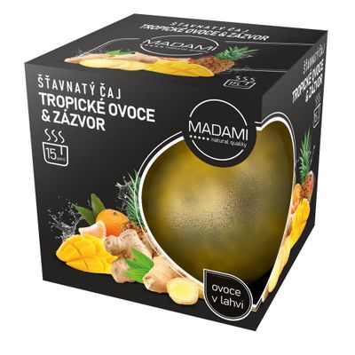 Tropické ovoce & Zázvor 500 g: šťavnatý čaj