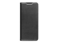 Pouzdro s klopou pro mobilní telefon - polyuretan (PU), plast - černá - pro Samsung Galaxy A05s