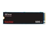 SanDisk SSD PLUS - SSD - 500 GB - interní - M.2 2280 - PCIe 3.0 (NVMe)