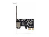 Síťový adaptér - PCI Express x1 nízký profil - Gigabit Ethernet x 1 - černá - kompatibilní s TAA