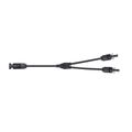 Konektor pro solární panely MC4 GETI rozbočení 1x konektor 2x zdířka 30 cm