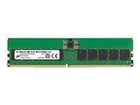 Micron - DDR5 - modul - 48 GB - DIMM 288-pin - 3200 MHz / PC5-51200 - CL52 - 1.1 V - registrovaná - ECC