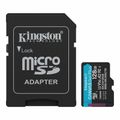 KINGSTON Micro SDXC CANVAS GO! Plus Gen4 128GB+A