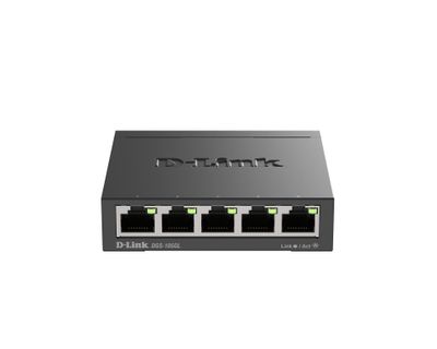 D-Link DGS-105GL Kovový 5-portový Gigabit stolní switch