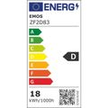 Žárovka LED E27 18W G125 bílá přírodní EMOS ZF2D83 (150W)