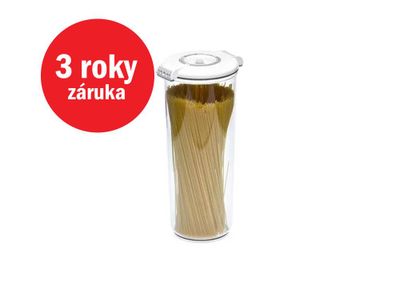 STATUS Tritan vakuová kulatá dóza 2,5l 177820, bílá