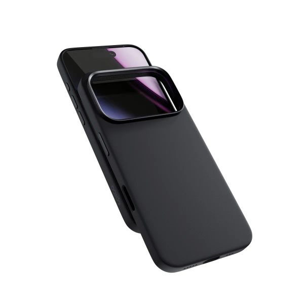 Epico Silicone Mag+ Case iPhone 17 Pro - černá