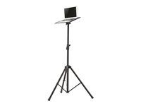 Stojan - pro LCD displej / notebook / projektor - černá - velikost obrazovky: 10"-32" - podlahové provedení