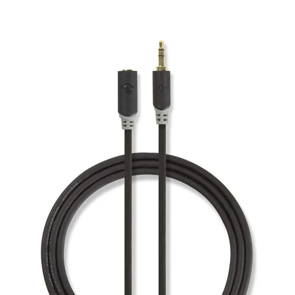 Kabel Jack 3,5mm konektor/Jack 3,5mm zdířka 3m NEDIS CABW22050AT30