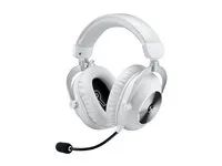 Náhlavní souprava - plná velikost - Bluetooth / LIGHTSPEED - bezdrátový, kabelové - 3.5 mm jack - izolace zvuku - bílá
