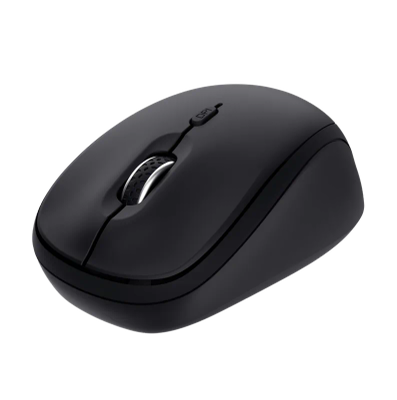 Trust yvi+ multi-device wireless mouse black