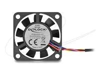 Axial Fan 12 V DC 40 x 40 x 10 mm black