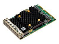 Řadič úložiště (RAID) - 16 Kanál - SATA 6Gb/s / SAS 12Gb/s / PCIe 4.0 (NVMe) - RAID RAID 0, 1, 5, 6, 10, 50, 60 - PCIe 4.0 x8