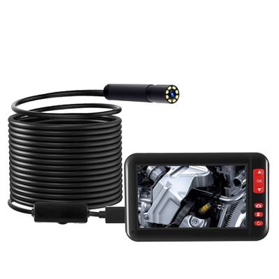 W-Star Endoskopická kamera WSP20, LCD 1080P HD 4,3", sonda 5,5mm, 5m, WSP20-55-5