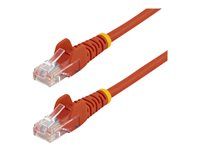 5m Red Snagless Cat5e Patch Cable - 45PAT5MRD