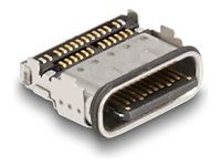 USB 5 Gbps USB Type-C female 24 pin SMD