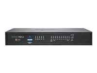 SonicWall TZ Series (Gen 7) TZ570 - Bezpecnostní zarízení - s 1 rok pokrocilé ochranné služby Suite - 1GbE, 5GbE - SonicWALL Gen6 Firewall Replacement - desktop
