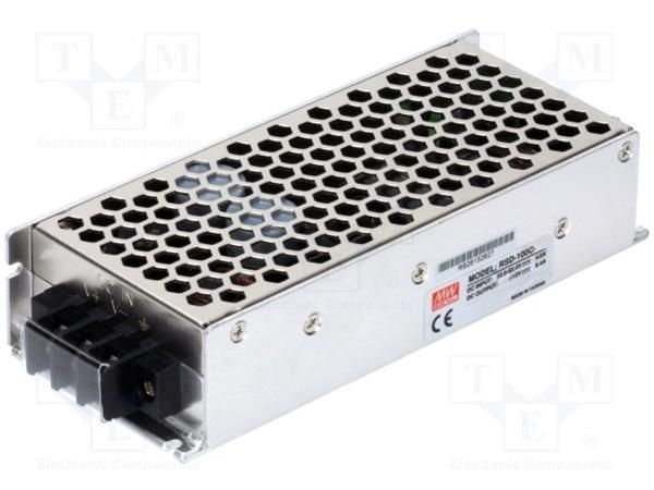 MEANWELL - RSD-100B-12 - Měnič DC/DC uzavřený 100W z 16-31V na 12V