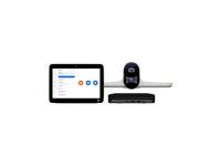 Pro Zoom Rooms - souprava pro video konference (kamera Poly Studio E70, dotykový ovladač Poly TC10, Mini konferenční počítač HP) - certifikováno pro Zoom - bílá - power adapter included