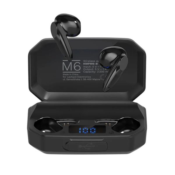Sluchátka Bluetooth KRUGER & MATZ M6 Black