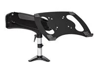Startech Desk Mount Laptop Arm, Full Motion Articulating Arm for Laptop or Single 34 inch Monitor, VESA Mount Laptop Tray Bracket, Ergonomic Adjustable Notebook Stand, Desk-Clamp - Tilt/Swivel/Rotate (ARMUNONB1) - Stojan - nastavitelné rameno s plným rozsahem pohybu - pro monitor / notebook - hliník - cerná - velikost obrazovky: 34" - Sverka C (10-85 mm)