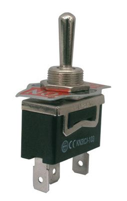 Páčkový spínač 3pol./3pin (ON)-OFF-(ON) 250V/10A